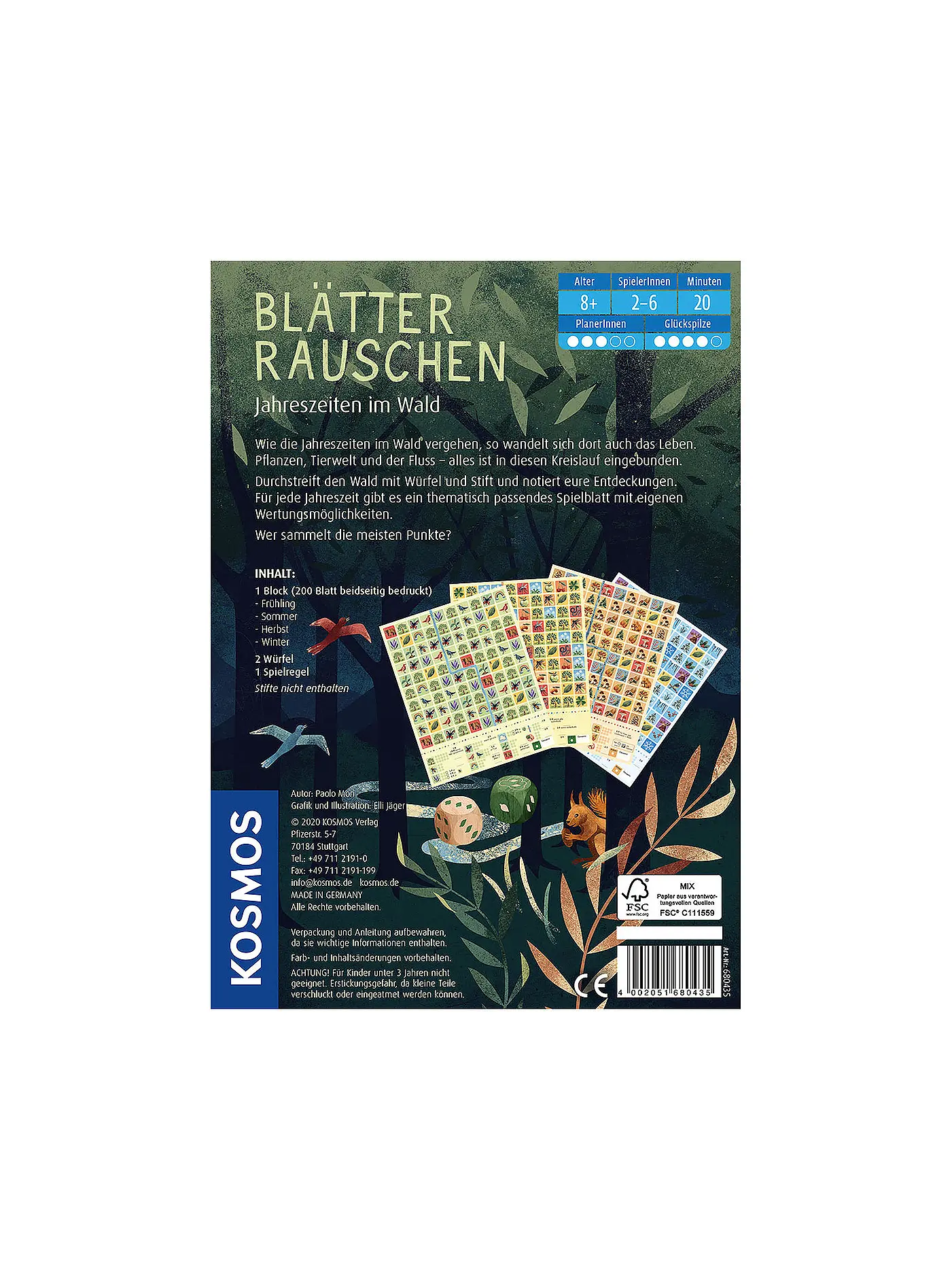 KOSMOS | Blätterrauschen - Jahreszeiten im Wald | 